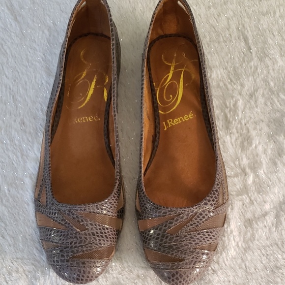 J.Renee Shoes - J. Renee Snakeskin Flats